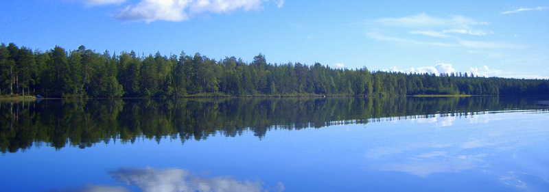 Calm lake by Robin Costello