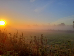 Autumn health tips: Autumn landscape near Crediton