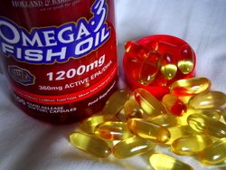Fish oil helps memory and reaction time.