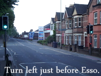 Acupuncture in Exeter: Turn left.