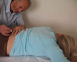 Inside the Exeter acupuncture clinic