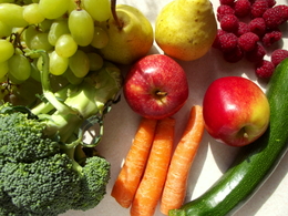 The more freshly-picked the fruit and vegetables are, the more abundant their Qi content.