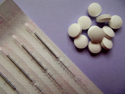 Acupuncture and an anti-depressant: acupuncture can be a safe and effective adjunct to drug treatment.