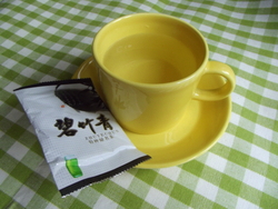 Green tea is good for you: for best results, use water at only 75 degC, and try leaving the bag for only two minutes.